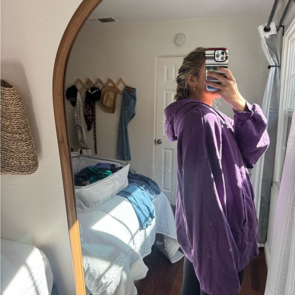 Daily Drills Deep Purple Hoodie